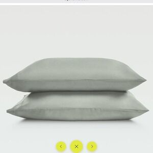 Sijo Airweight Tencel Pillowcase Set Sage Green Standard Queen SJTBPILQUSAG